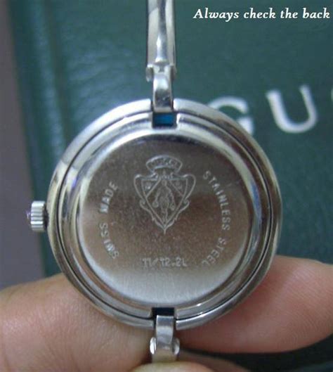 vintage fake gucci watch|are gucci watches genuine.